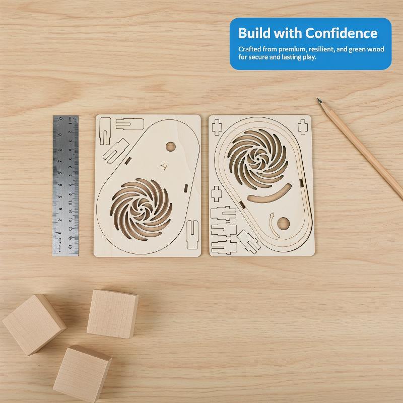 Science Experiment Kit - Hands-On STEM Science Experiment Toy Wooden