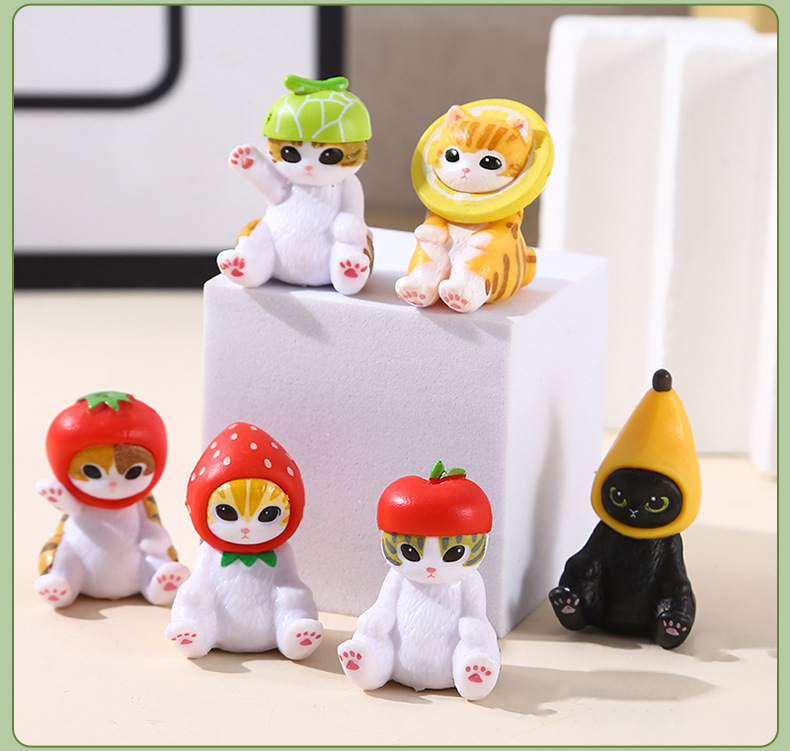 Kids Toys Box - Anime Mofusand Figure Dressing Kawaii Cats