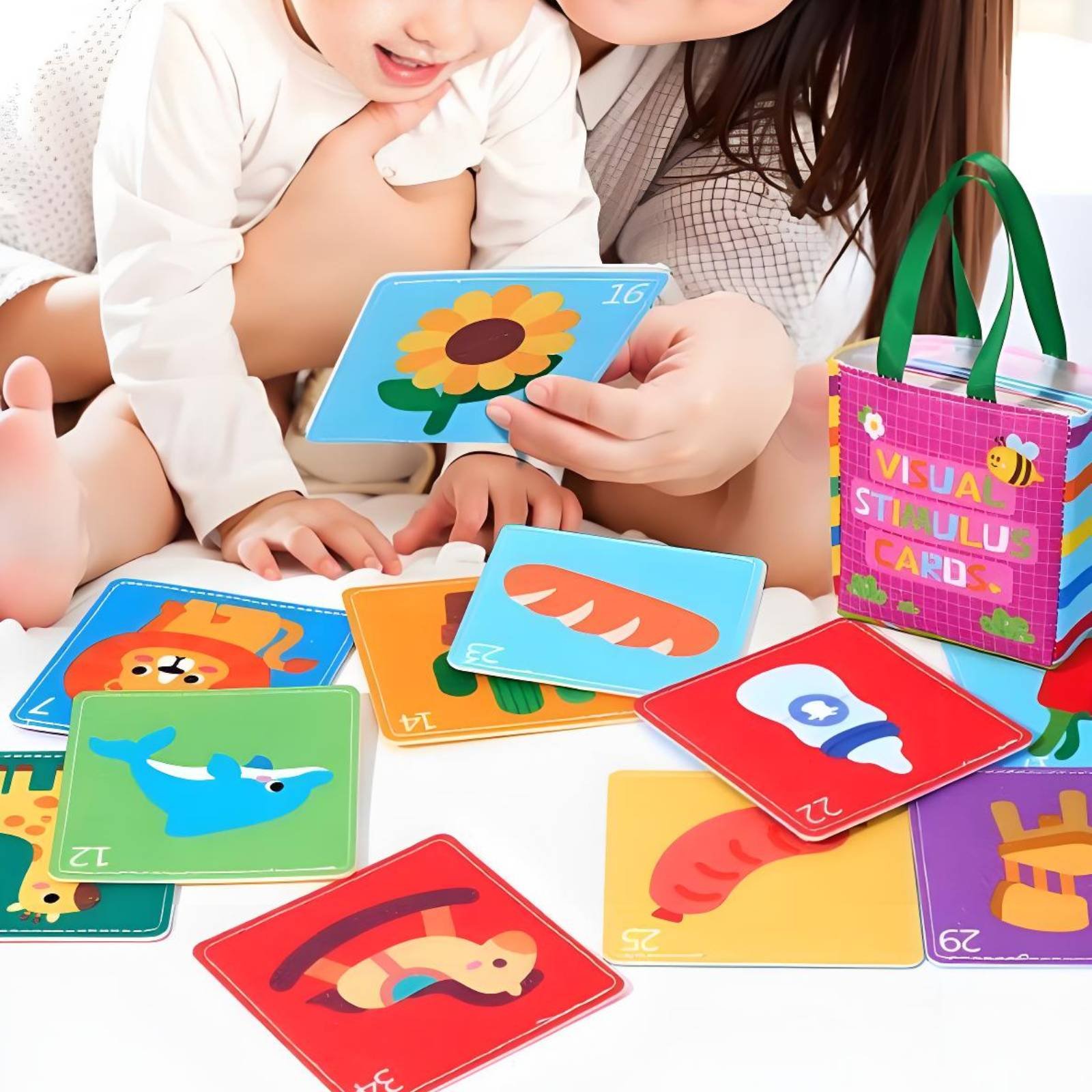 Educational Flash Card - Early Education Cloth Cards 0-36 Months