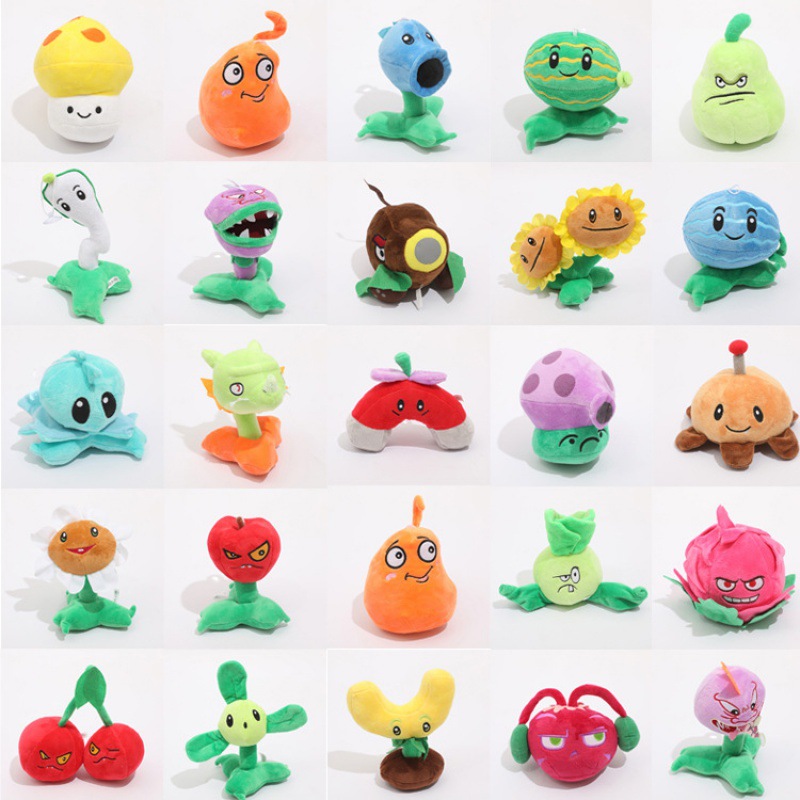 Kids Zombie Toys - Plants vs Zombies Plush Toys 13-20cm