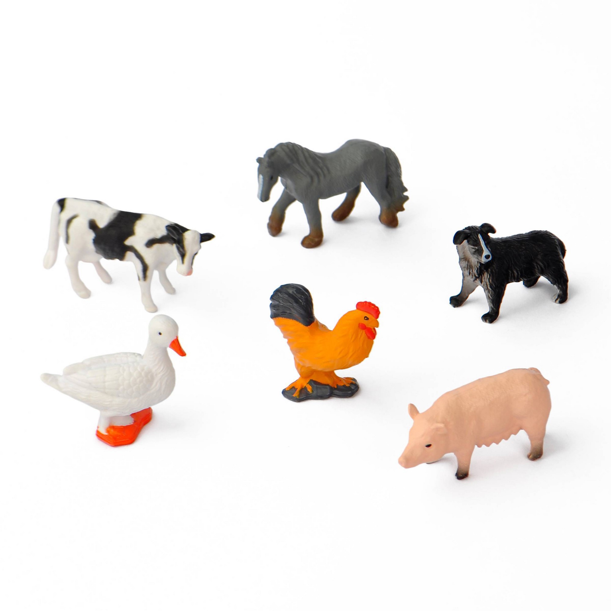 Kids Toys Youtube - 6ct Mini Animal Figurines In Storage