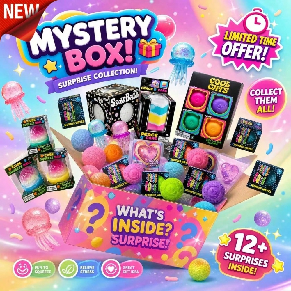 Kids Toys Box - 1pc Mixed Fidget Toys Mystery Box