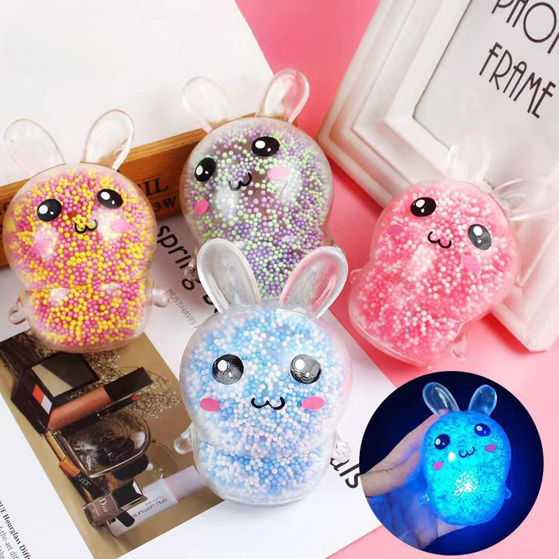 Kids Toys Basket - 1/6pcs Squishy Bunny Stress Balls with