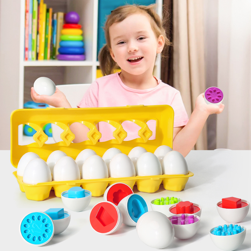 Kids Toys Videos - Eggs Screws 3D Puzzle Montessori Learning