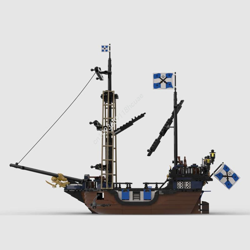 Kids Toys Victoria - 779PCS MOC Pirate Victoria (Caribbeans Clipper)