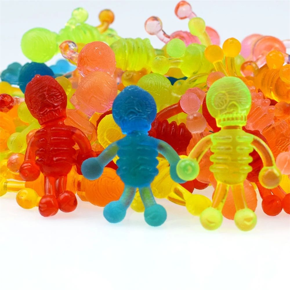 Kids Zombie Toys - 10Pcs Plastic Soft Rubber TPR Zombie