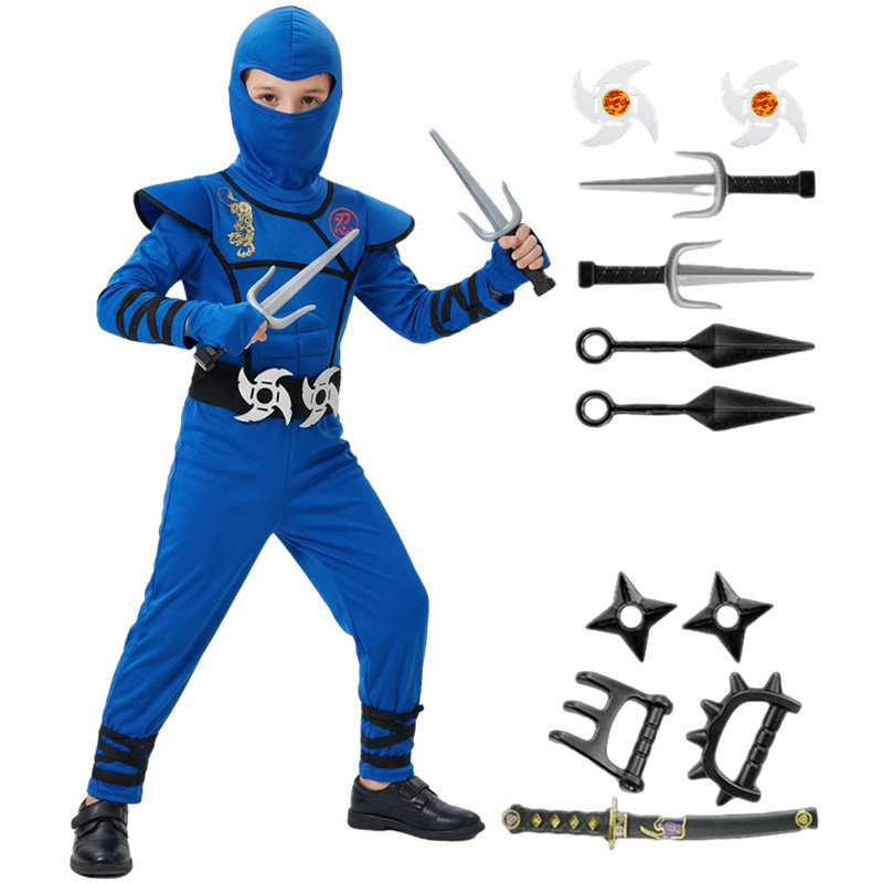 Black and Blue Ninja Costume f - огляд і ціна Kids Toys Movie