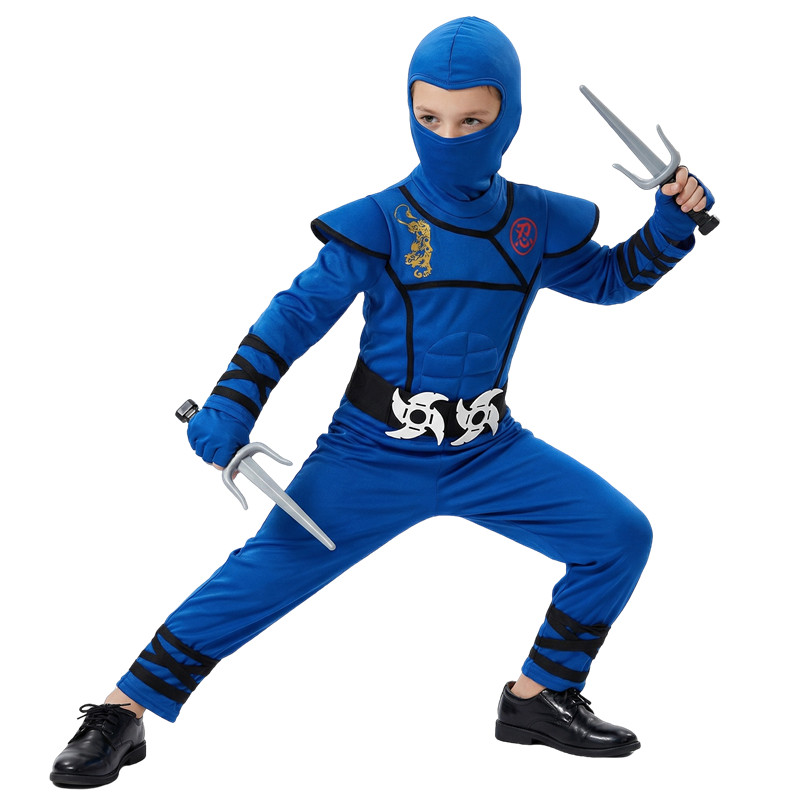 Black and Blue Ninja Costume f - огляд і ціна Kids Toys Movie