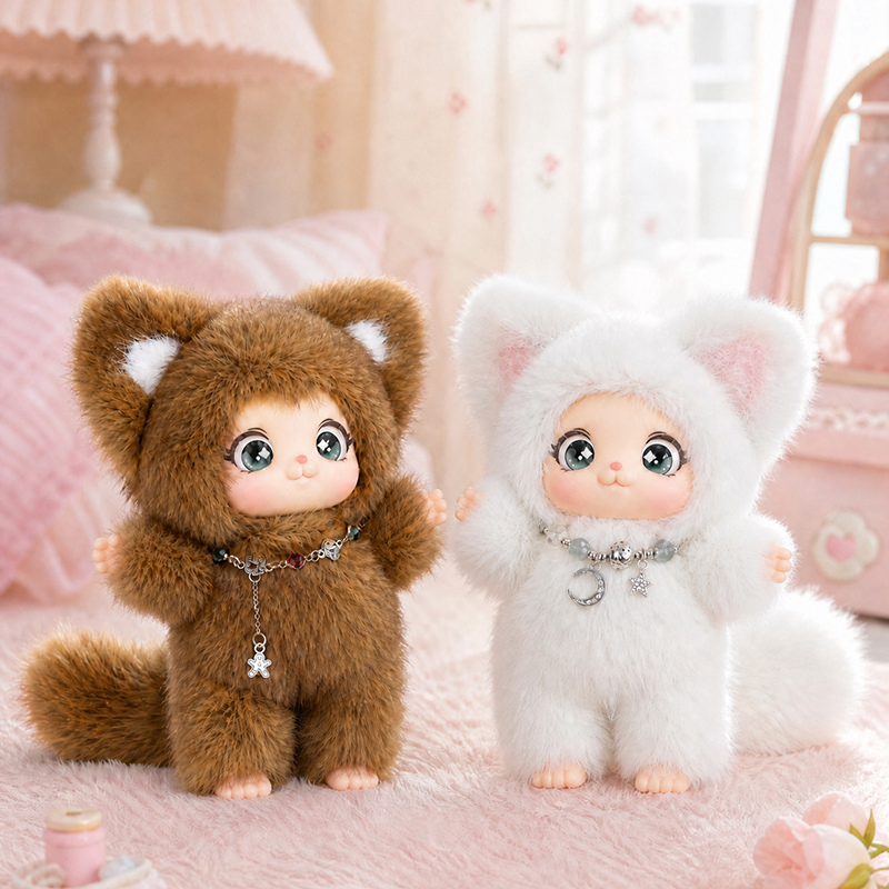 Kawaii Fox Plush Toy Fox Vinyl - огляд і ціна Kids Toys Movie