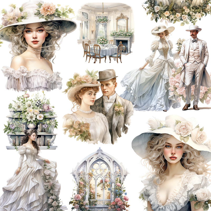 Victoria Flower Girl Stickers  - огляд і ціна Kids Toys Victoria