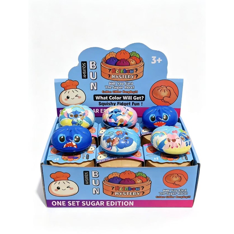 Anime Stitch Squishy Steamed B - огляд і ціна Kids Toys Box