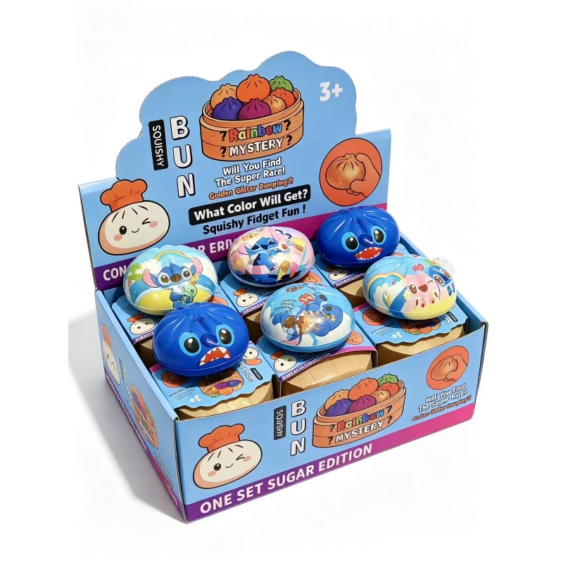 Anime Stitch Squishy Steamed B - огляд і ціна Kids Toys Box