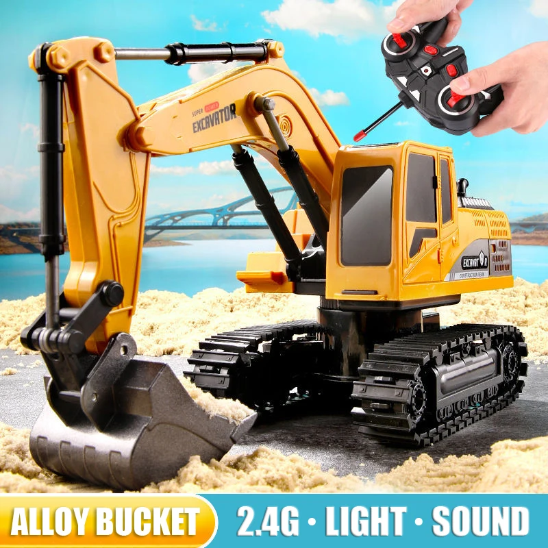 RC Excavator 2.4Ghz 6 Channel  - огляд і ціна Kids' Toys Channel