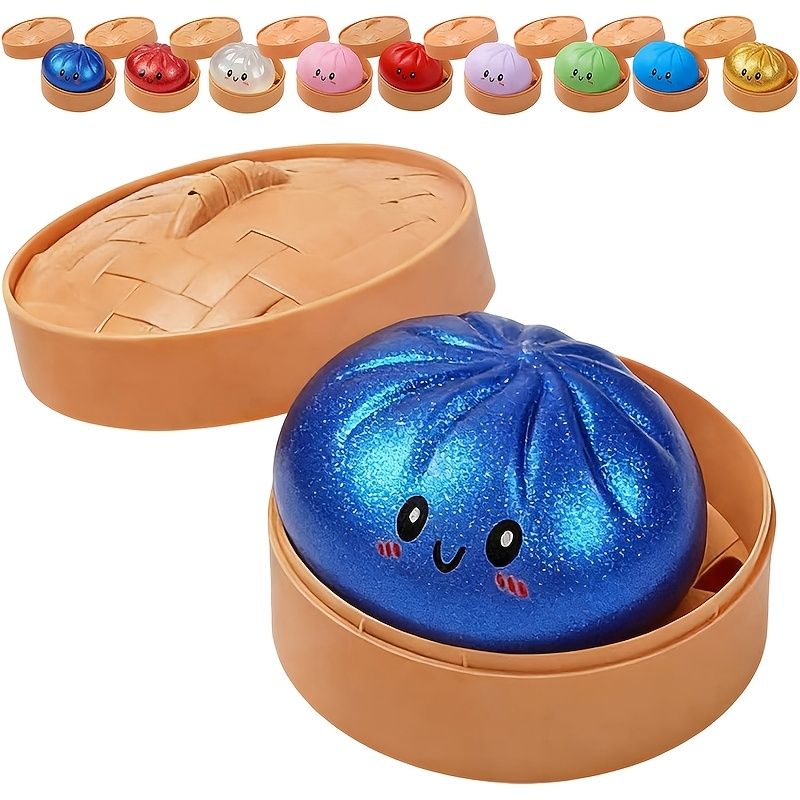 Glitter Dumpling Squishy Toy J - огляд і ціна Kids Toys Basket