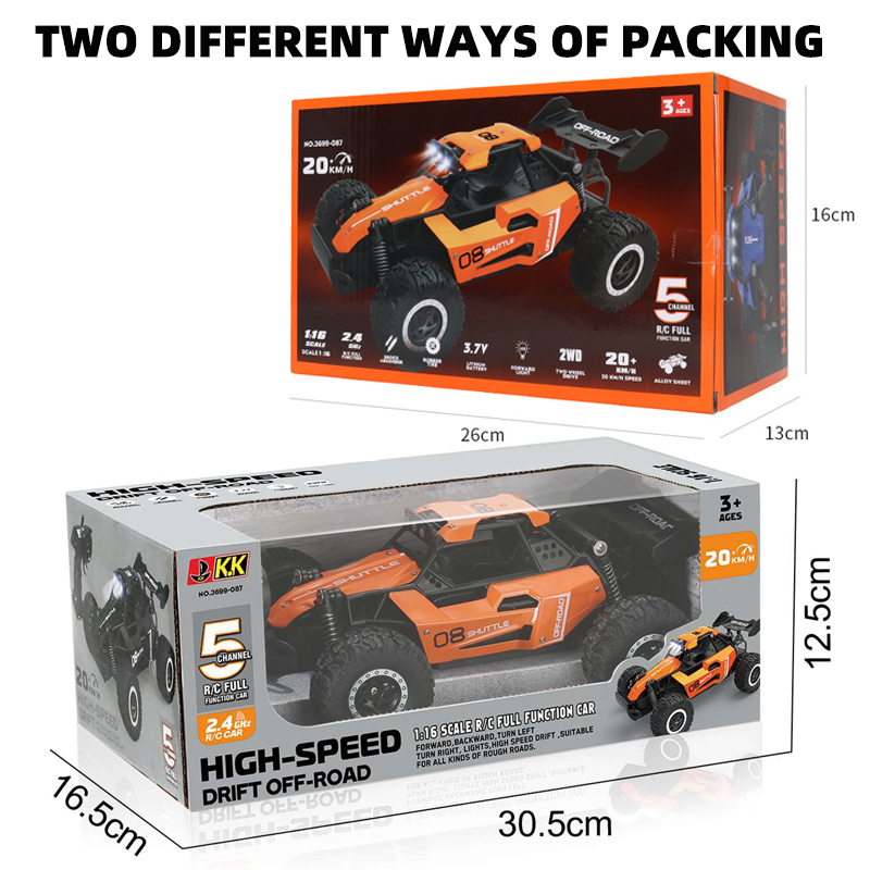 1:16 High-Speed RC Car 2.4G 20 - огляд і ціна Kids' Toys Channel