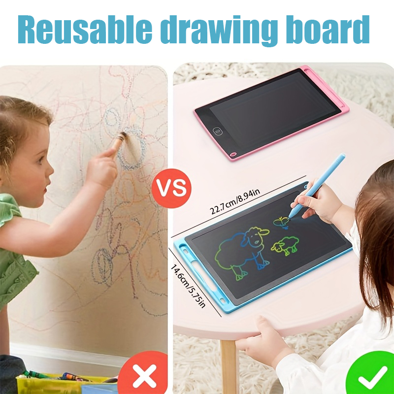 LCD Writing Tablet for Kids, 8 - огляд і ціна Kids Toys Drawing
