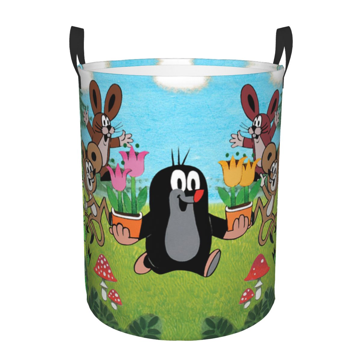 Happy Mole Laundry Basket Coll - огляд і ціна Kids Toys Basket