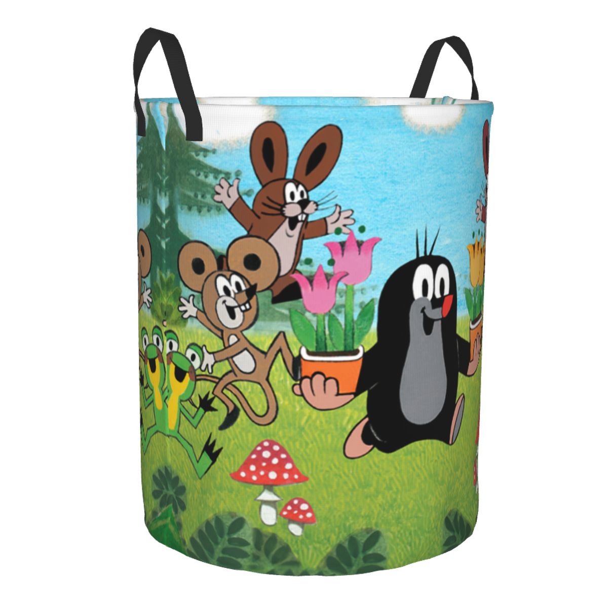 Happy Mole Laundry Basket Coll - огляд і ціна Kids Toys Basket