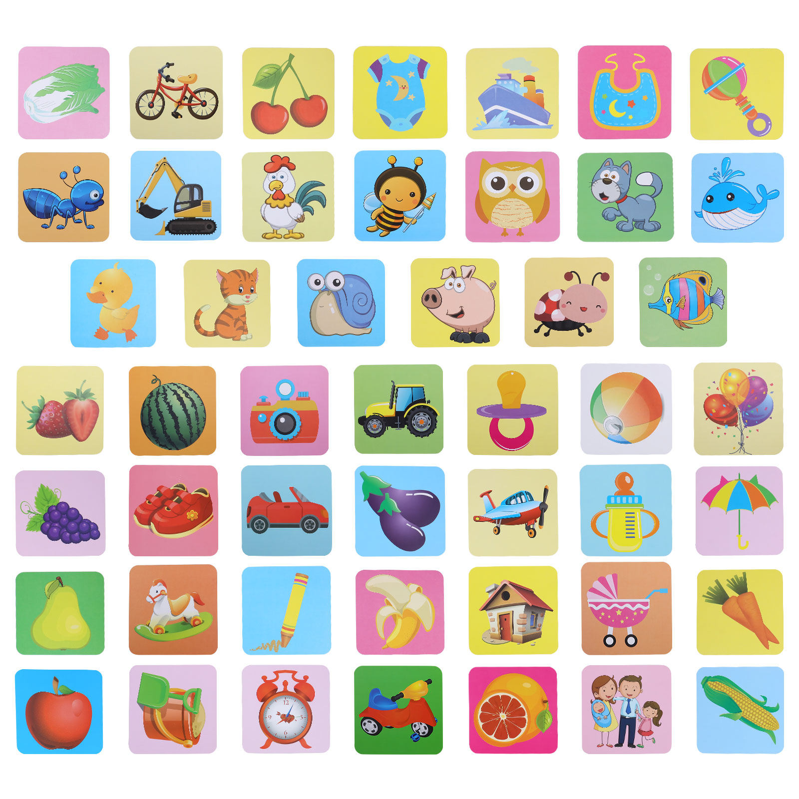 Visual Stimulus Cards Color Re - огляд і ціна Kids Toys Quality