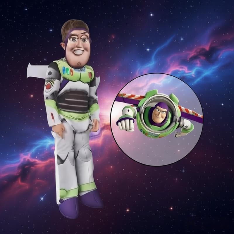 Buzz Lightyear Costume Kids Su - огляд і ціна Kids Toys Movie