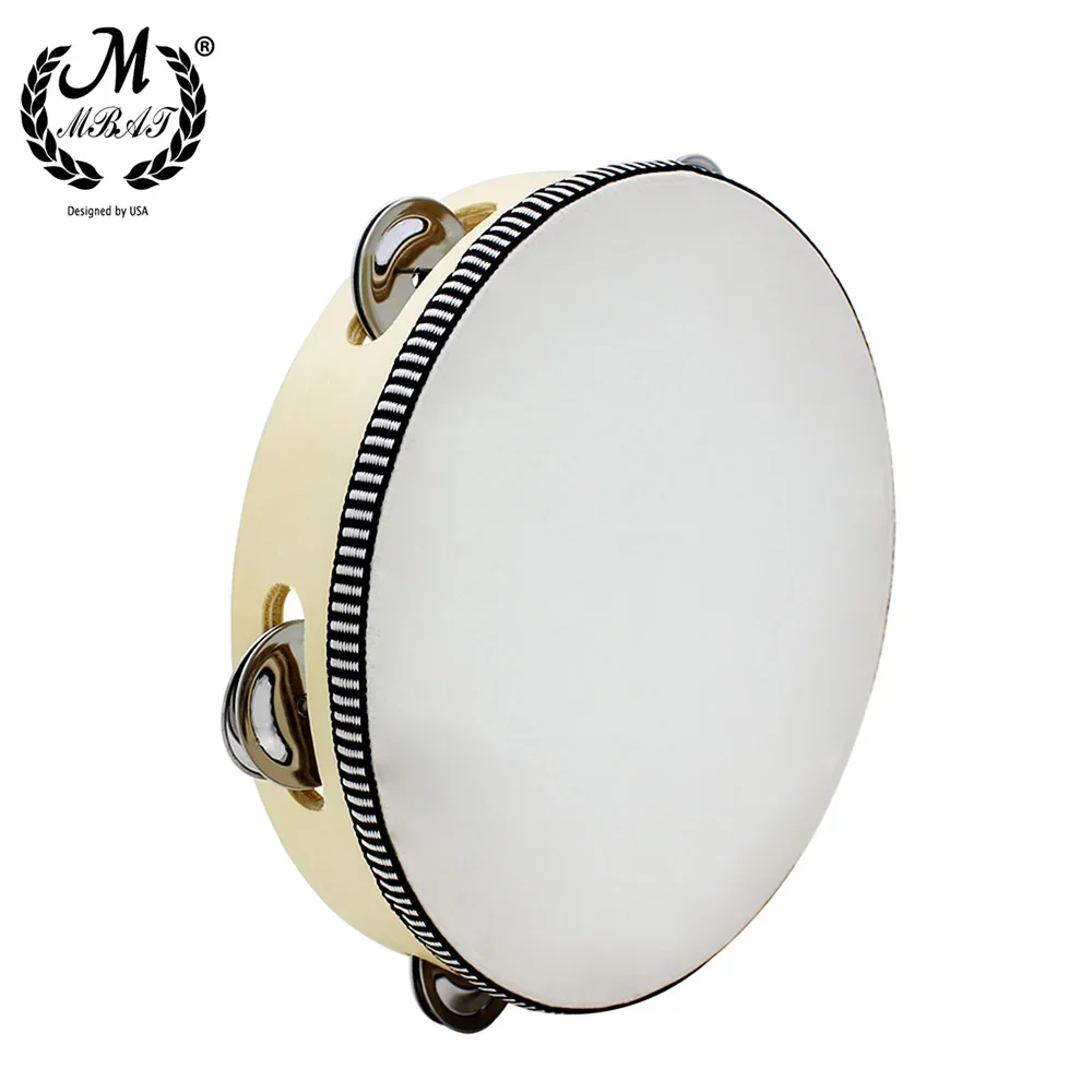 M MBAT 8inch Tambourine Drum H - огляд і ціна Kids Toys Quality