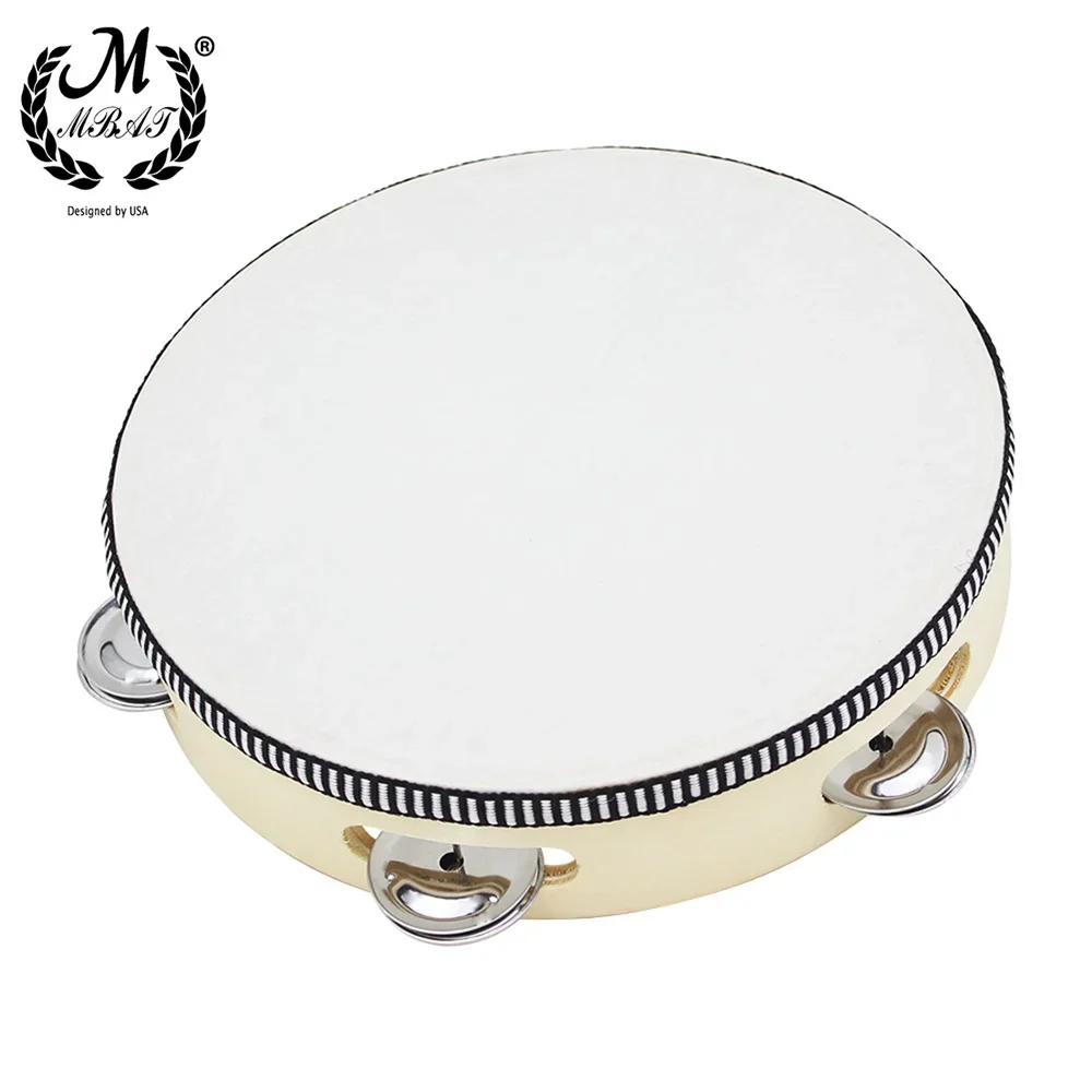 M MBAT 8inch Tambourine Drum H - огляд і ціна Kids Toys Quality