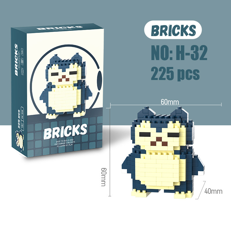 Pokemon Micro Building Blocks  - огляд і ціна Kids Toys Movie