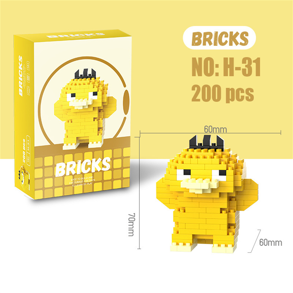 Pokemon Micro Building Blocks  - огляд і ціна Kids Toys Movie