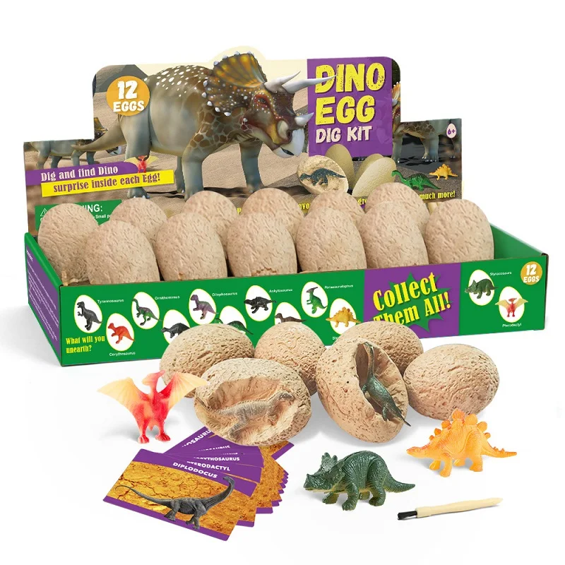 12PCS Archeological Dinosaur E - огляд і ціна Kids Toys Videos