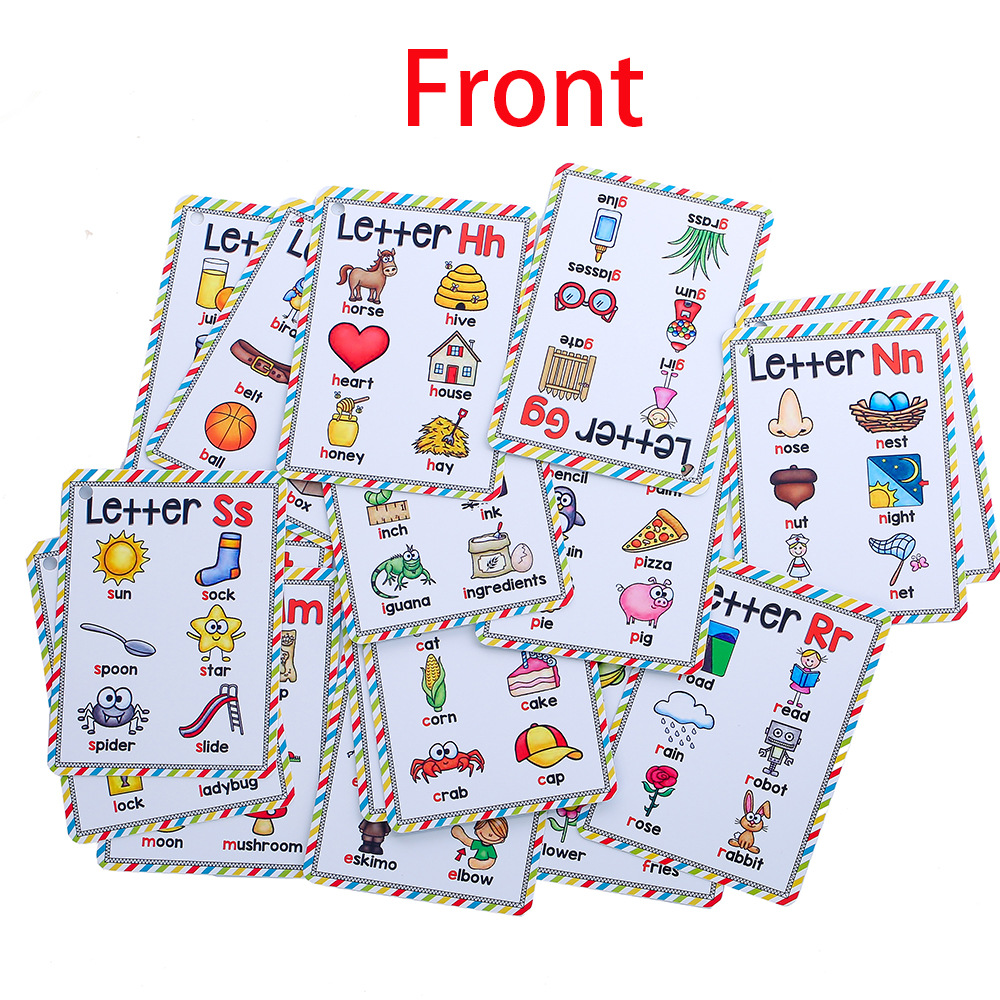 Bview Art English 26 Letters A - огляд і ціна Educational Flash Card