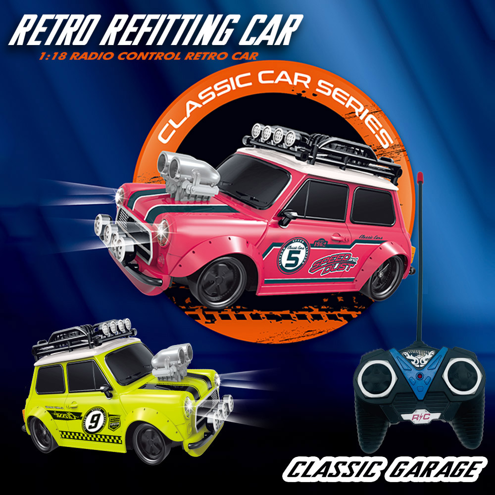 1:18 Retro Refitting MINI Car  - огляд і ціна Kids' Toys Channel