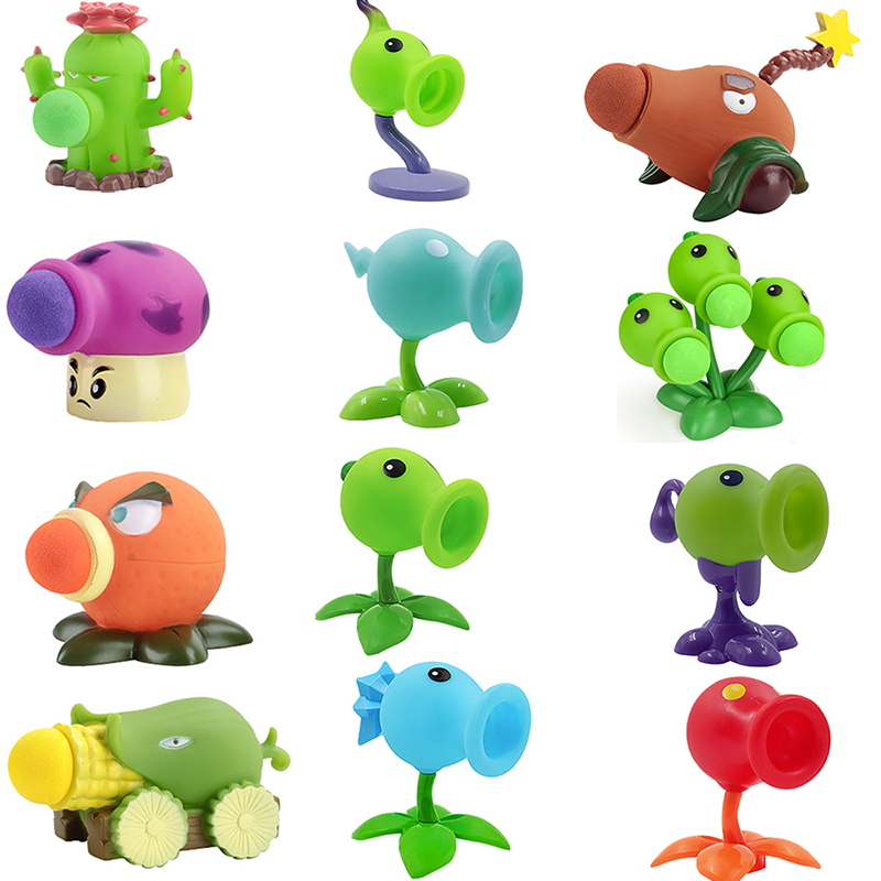 1pcs Plants vs Zombies Peashoo - огляд і ціна Kids Zombie Toys