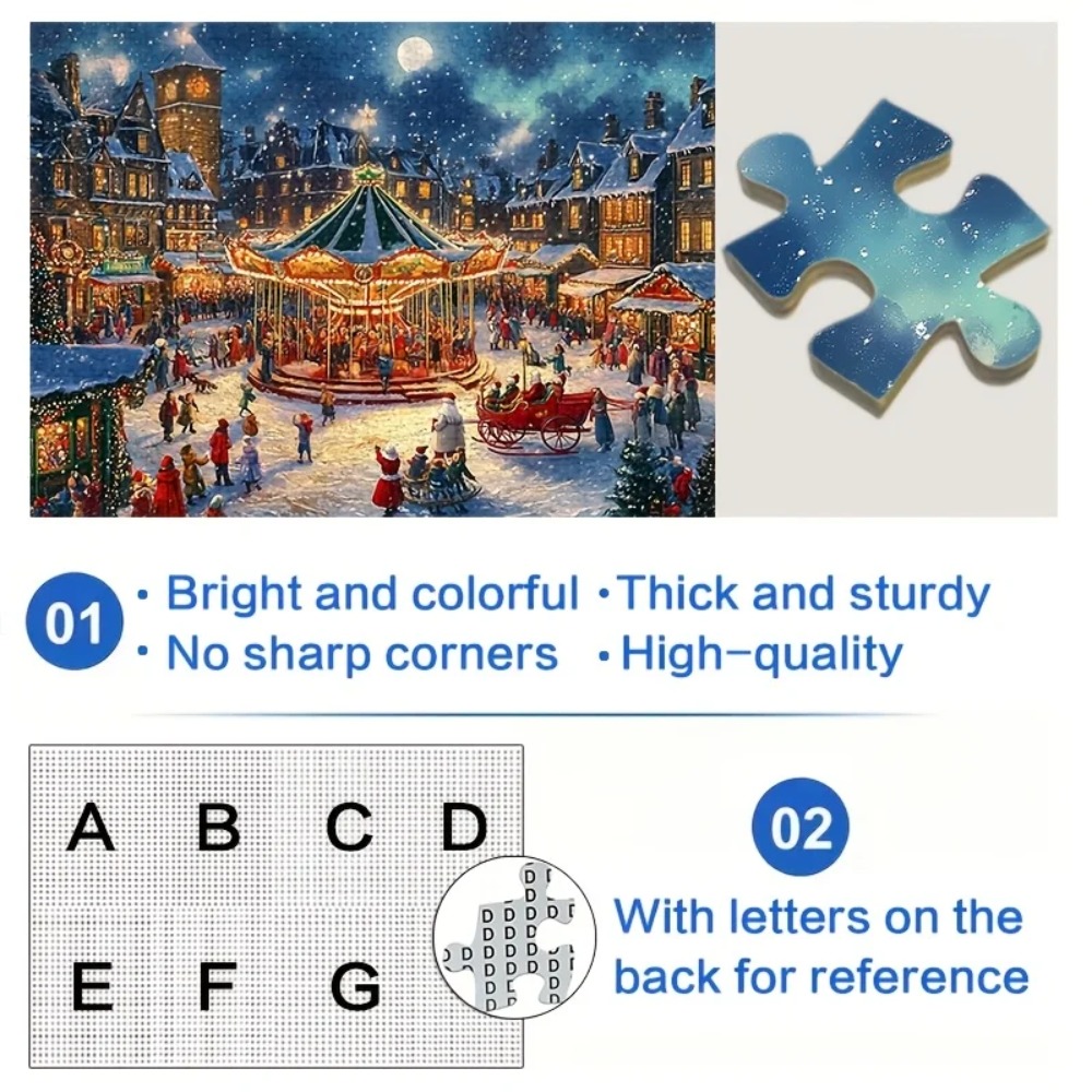 500/1000/1200/2000PCS Puzzles  - огляд і ціна Kids Toys Under 500