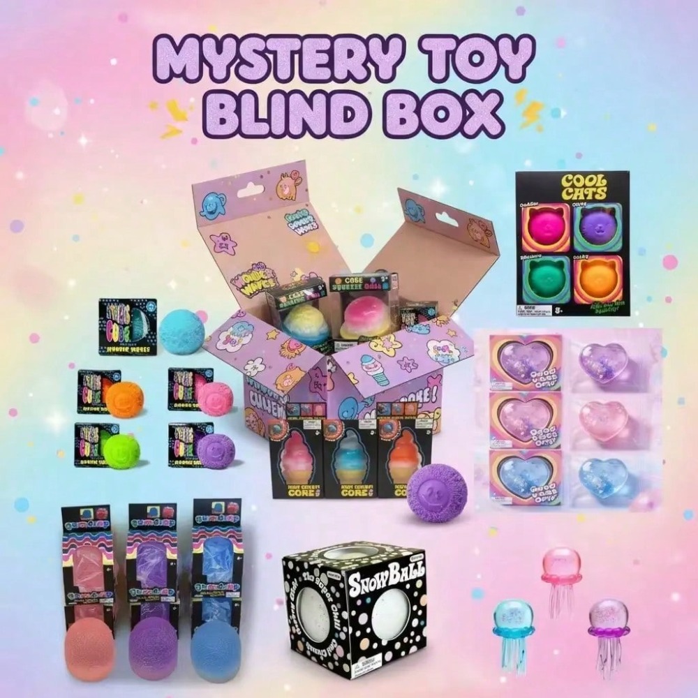 1pc Mixed Fidget Toys Mystery  - огляд і ціна Kids Toys Box