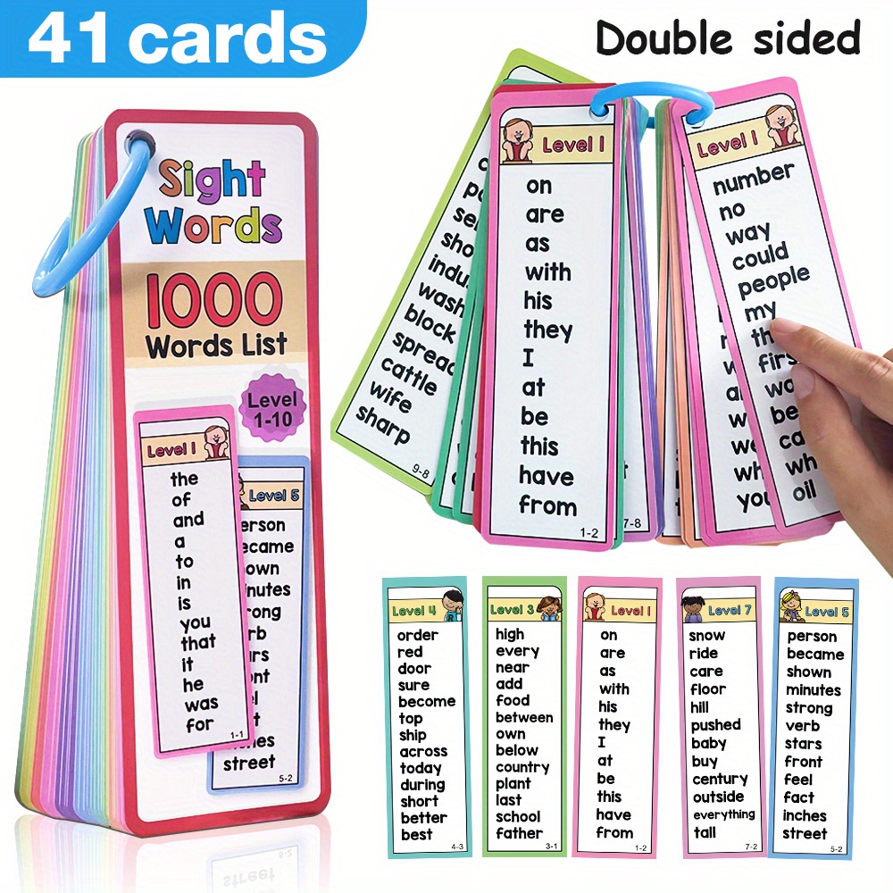 1000 Sight Words Flash Cards f - огляд і ціна Educational Flash Card