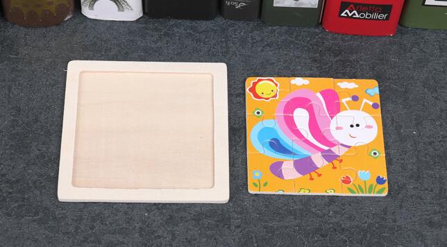 4PCS/lot 3D Wooden Jigsaw Puzz - огляд і ціна Kids Toys Deals