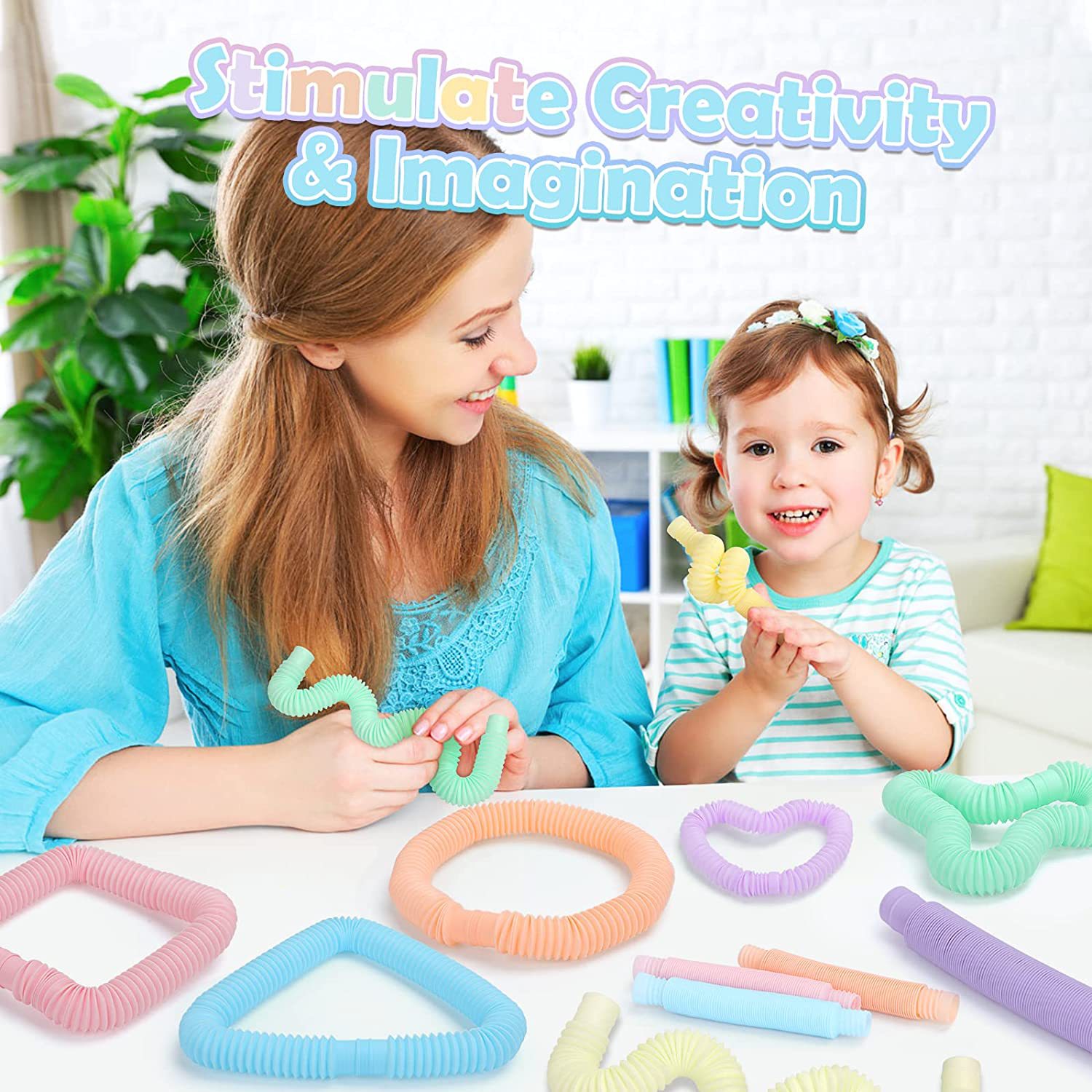 Color Pop Tubes Stretchable Te - огляд і ціна Kids Toys Youtube