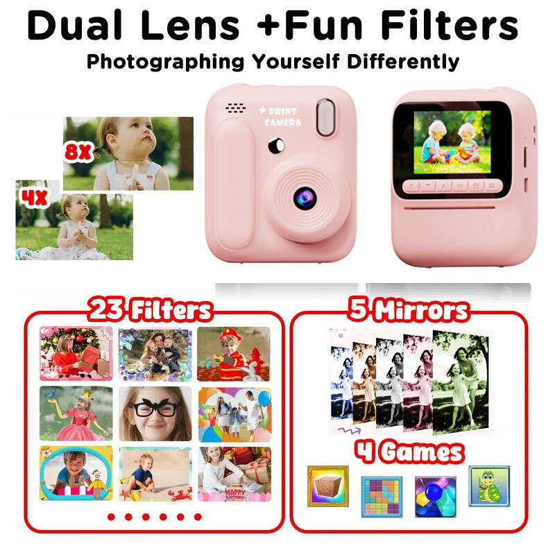 Kids Instant Color Printing Ca - огляд і ціна Kids Toys Videos