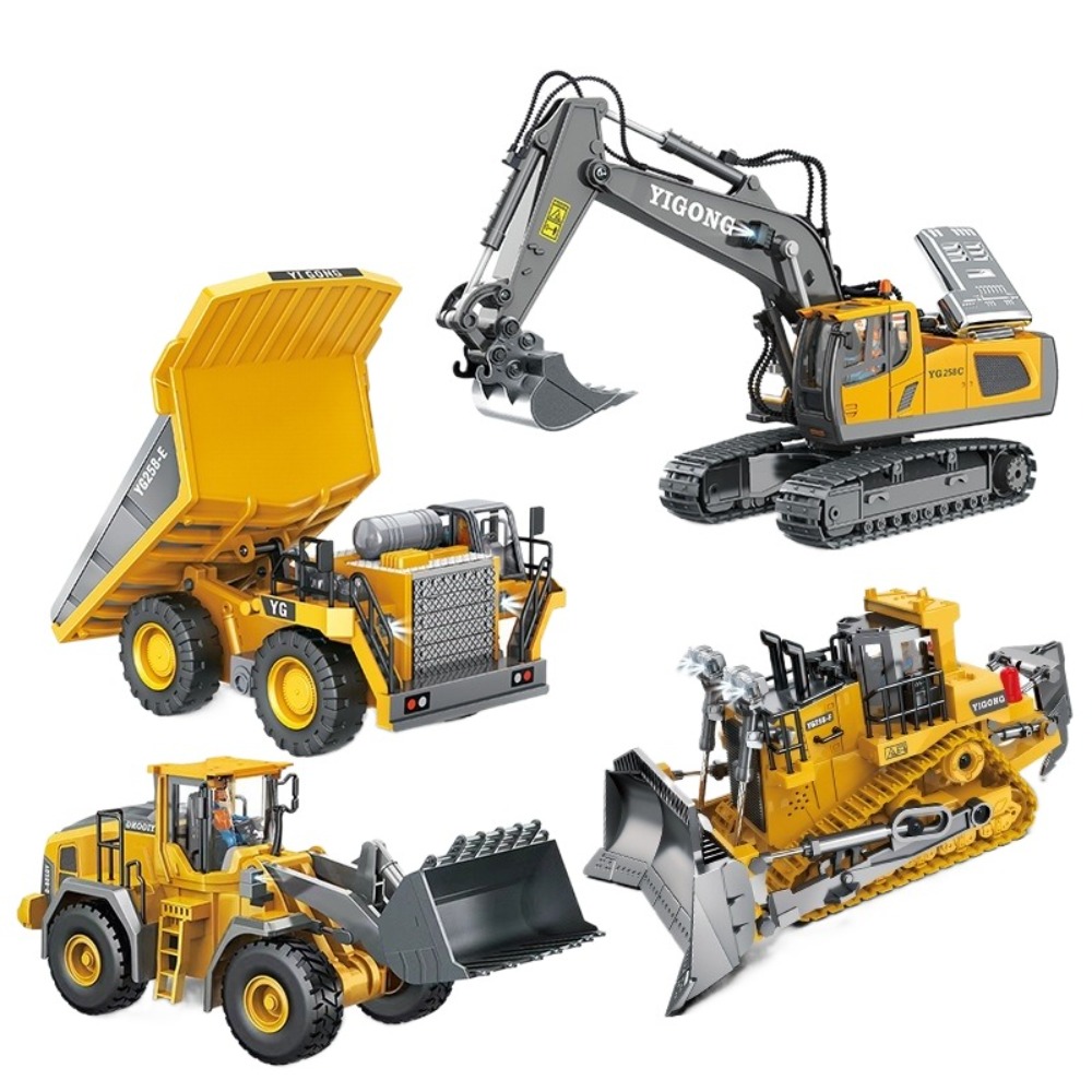 2.4G Remote Control Excavator  - огляд і ціна Kids' Toys Channel