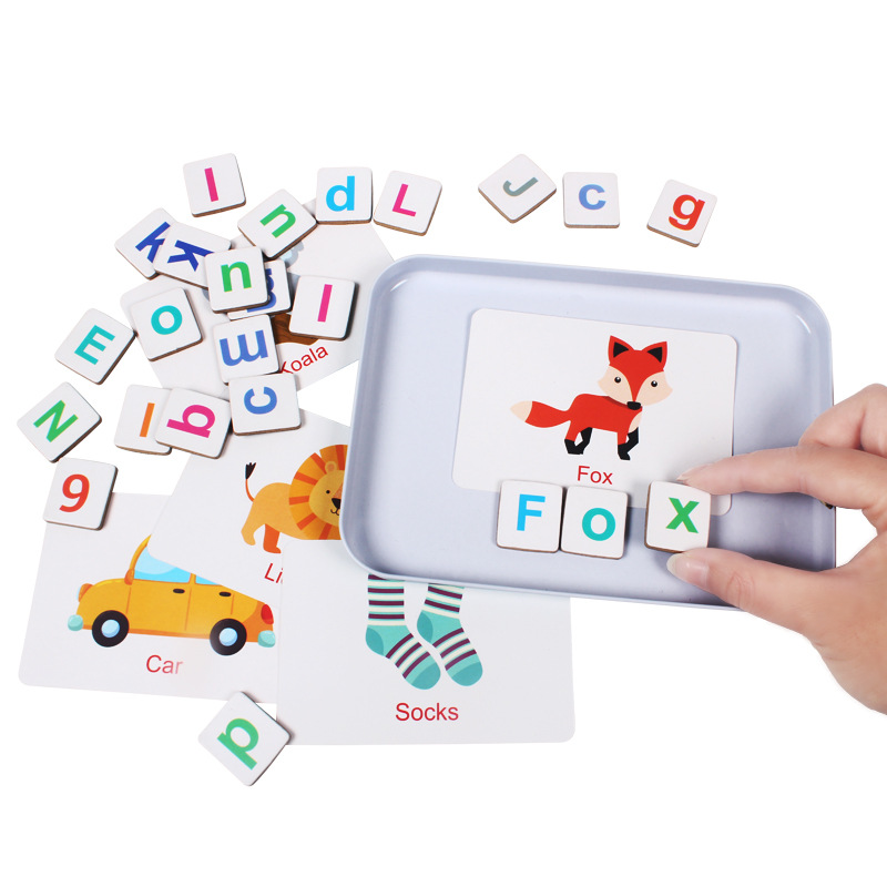 Wooden Puzzle Flash Cards Game - огляд і ціна Educational Flash Card