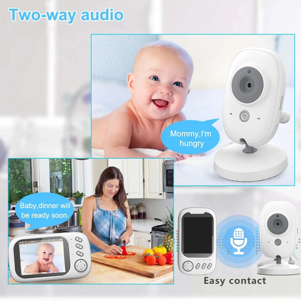 HTMCK 3.5 Inch Baby Monitor wi - огляд і ціна Kids Toys Youtube