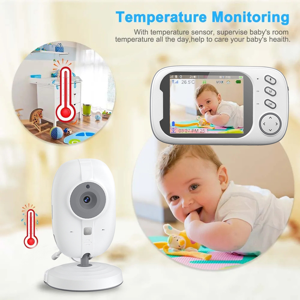 HTMCK 3.5 Inch Baby Monitor wi - огляд і ціна Kids Toys Youtube