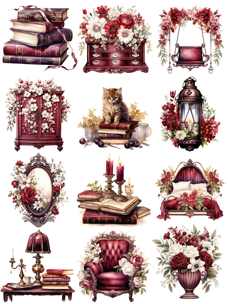 Retro Victoria Lady Stickers C - огляд і ціна Kids Toys Victoria