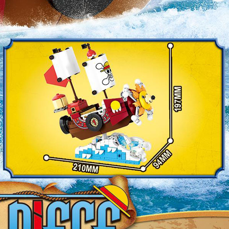 In Stock One Piece Pirate Ship - огляд і ціна Kids Toys Box
