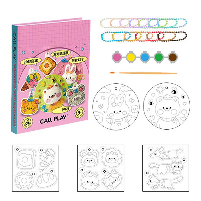 Foam Paper Crafts For Kids 3D  - огляд і ціна Kids Toys Drawing